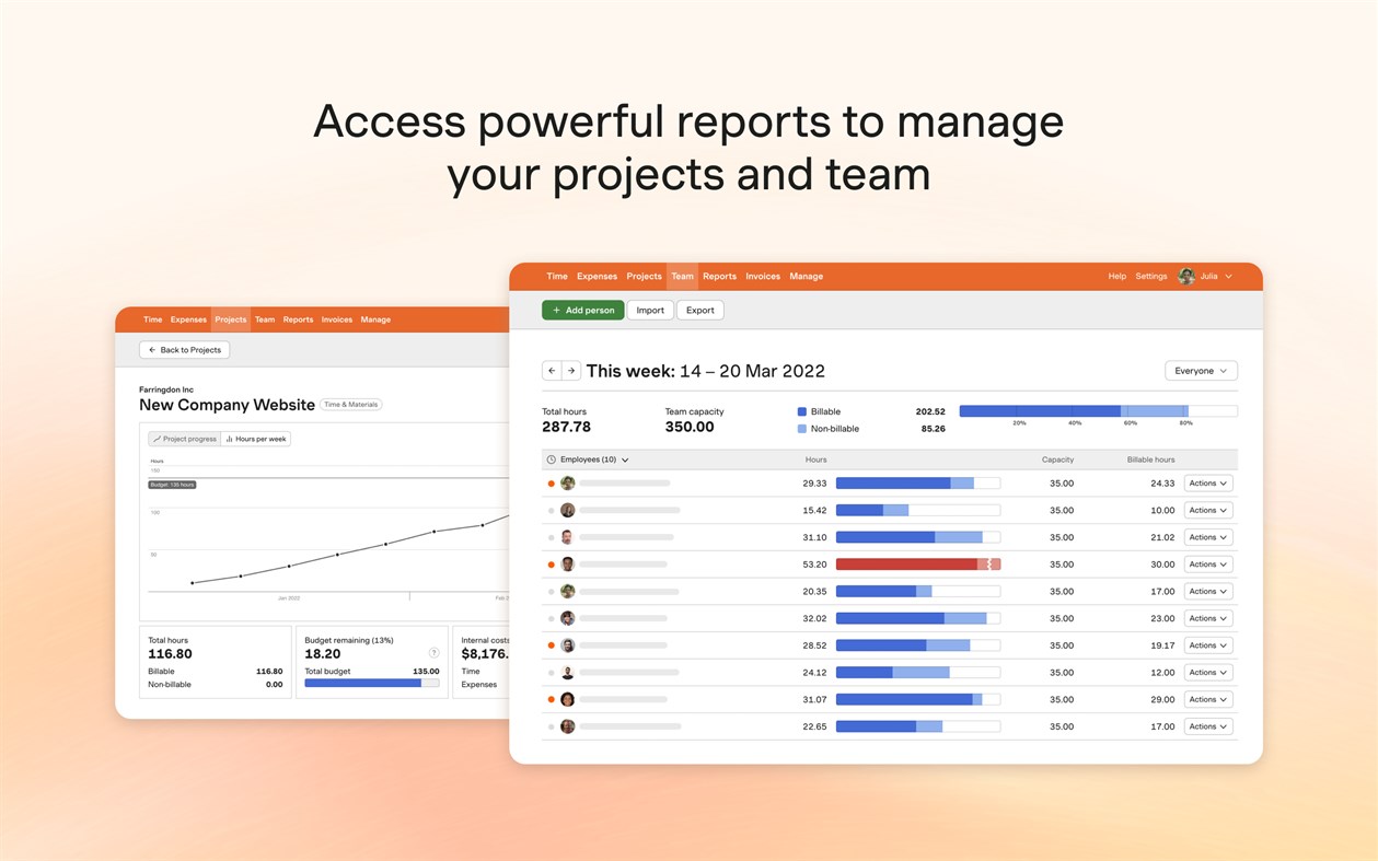 #3. Harvest Time Tracker (Windows) 由: Iridesco, LLC