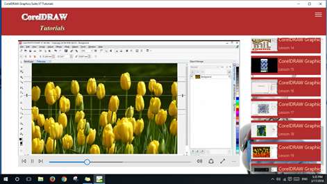 CorelDRAW Graphics Suite X7 Tutorials Screenshots 2