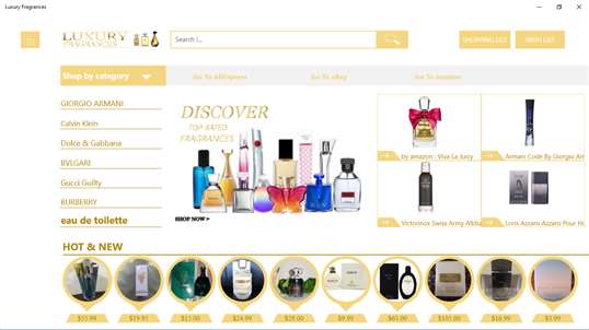 Luxury Fragrances screenshot 1