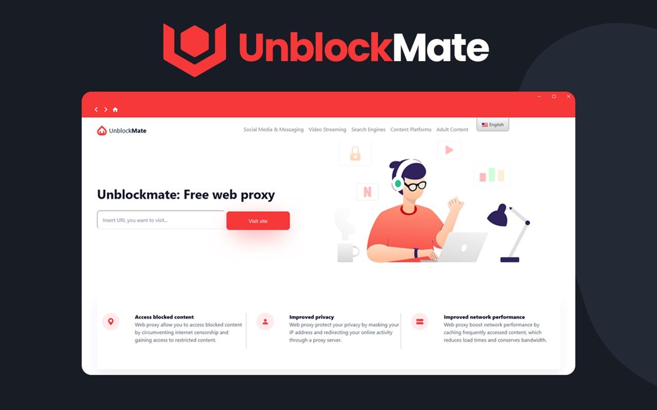 Free VPN for Edge: UnblockMate Proxy