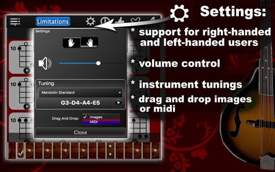 Mandolin Chords Compass Lite screenshot 4