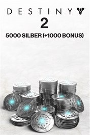 5000 (+1000 Bonus) Destiny 2-Silber (PC)