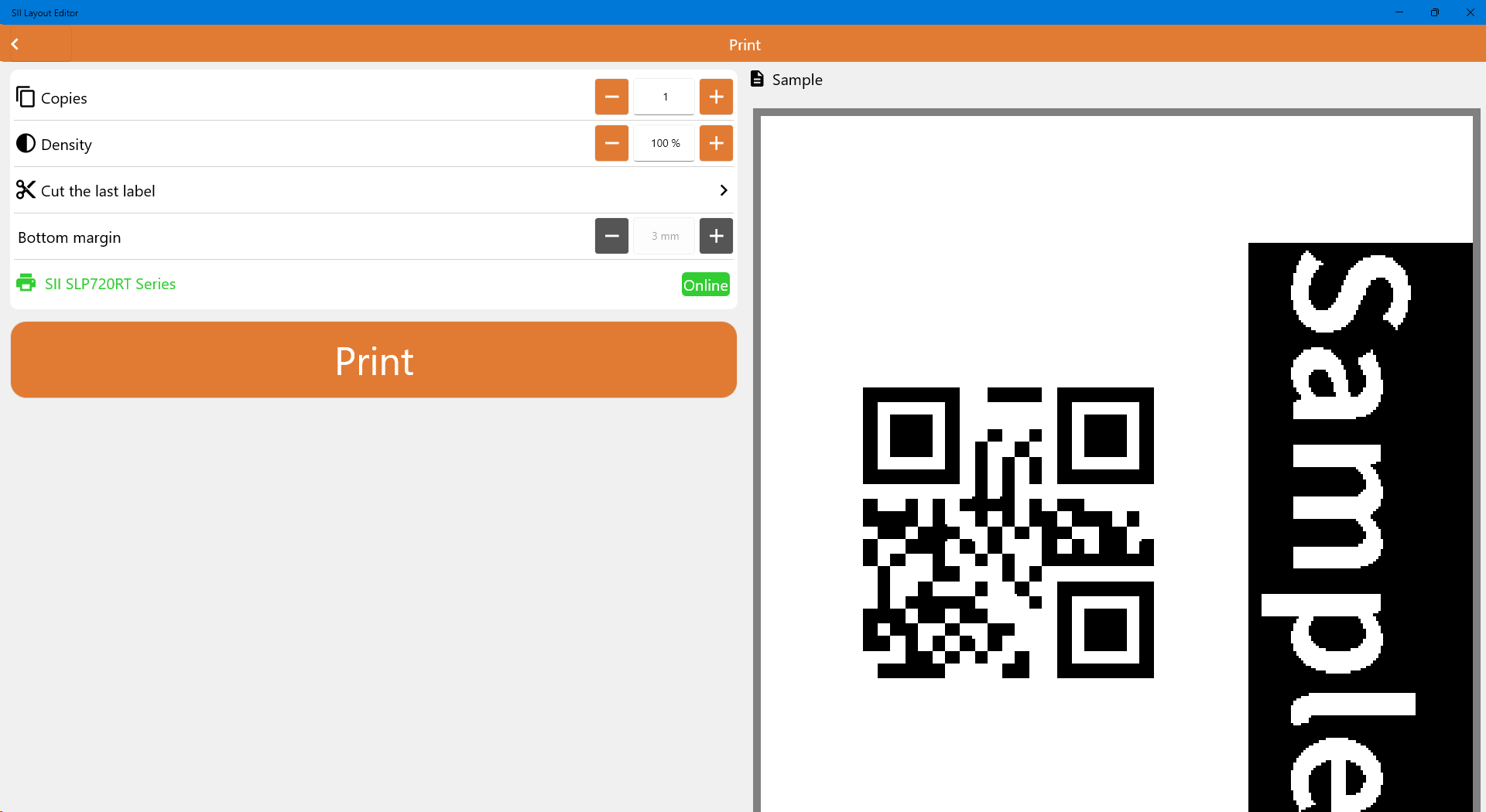 SII Layout Editor screenshot