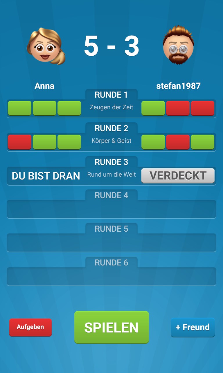 Quizduell ™.