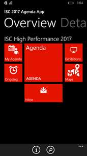 ISC 2017 Agenda App screenshot 1