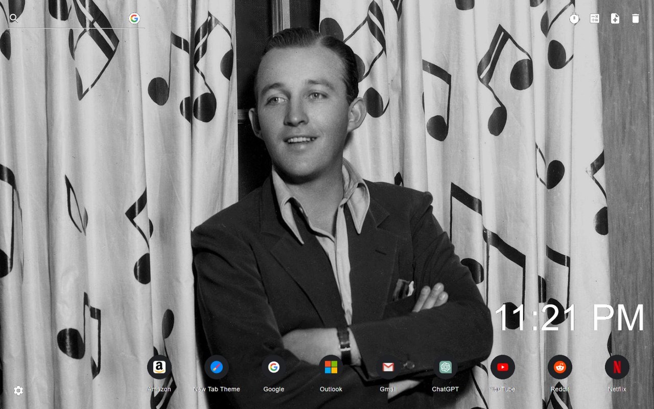 Bing Crosby Wallpaper New Tab