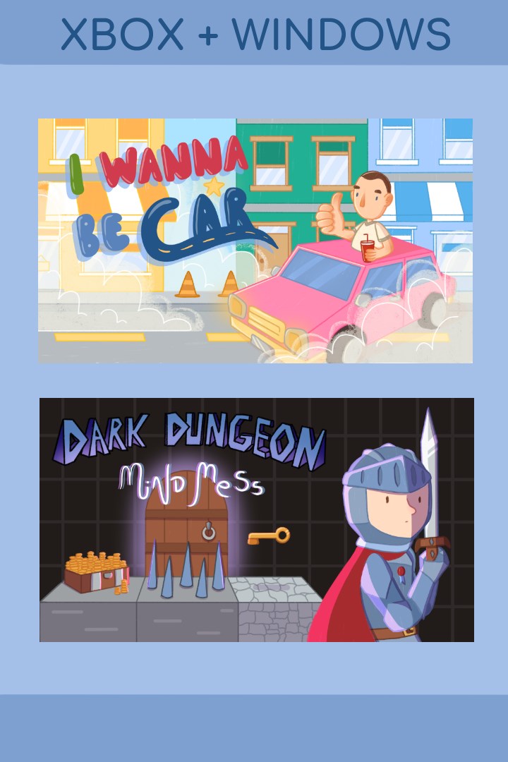 I Wanna Be Car / Dark Dungeon Mind Mess (Bundle)