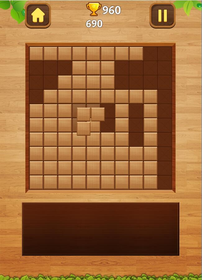 wooden block puzzle for computer