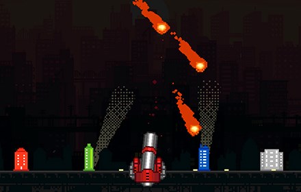 Defend The City Meteors: Free Shooting Defense Game
