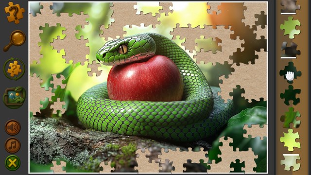 Snake Jigsaw Puzzle for PC & XBOX screenshot 4