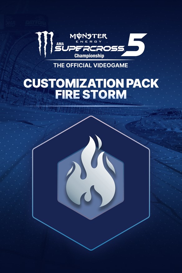 Monster Energy Supercross 5 - Customization Pack Fire Storm Xbox Series X|S and Xbox One cover art