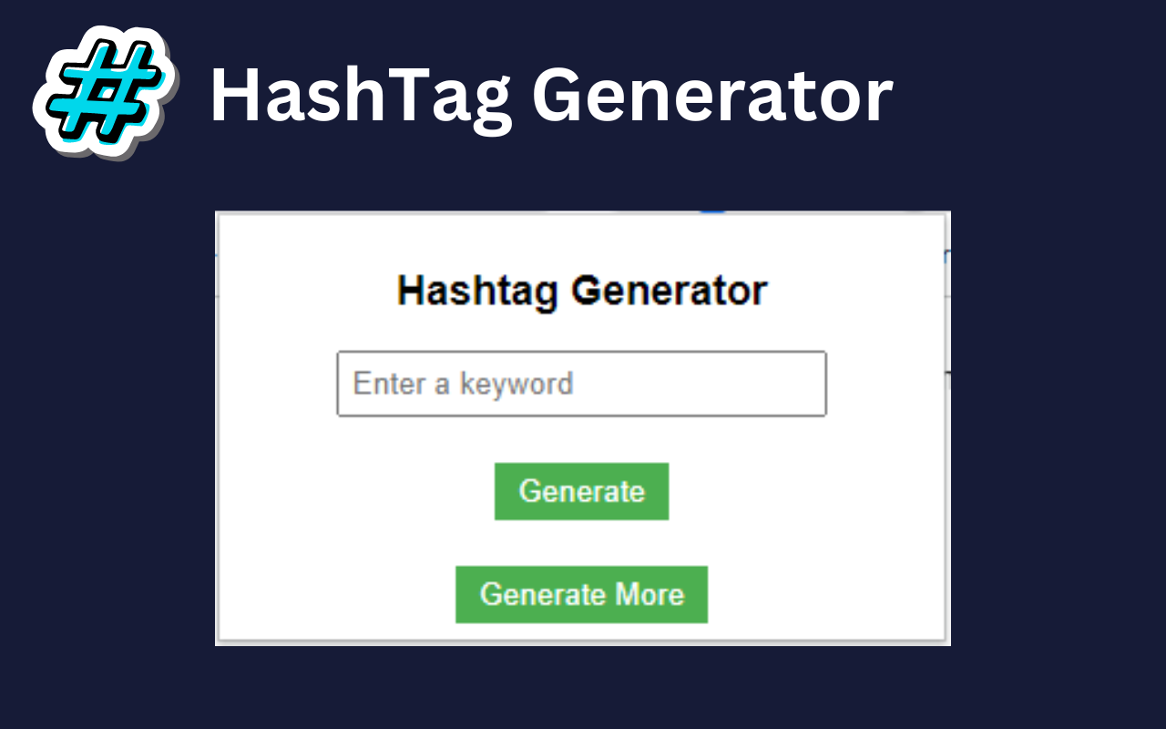 Hashtag Generator