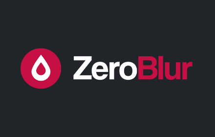 ZeroBlur small promo image