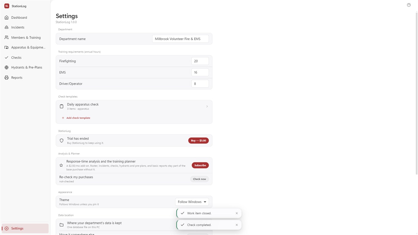 #7. StationLog (Windows) By: Illusanato