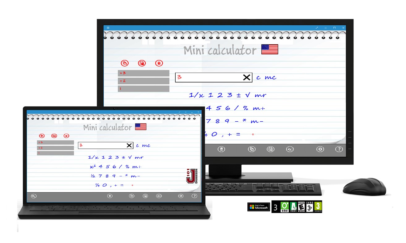 #1. Mini Calculator for Windows (Windows) Göre: Mikael Johansson