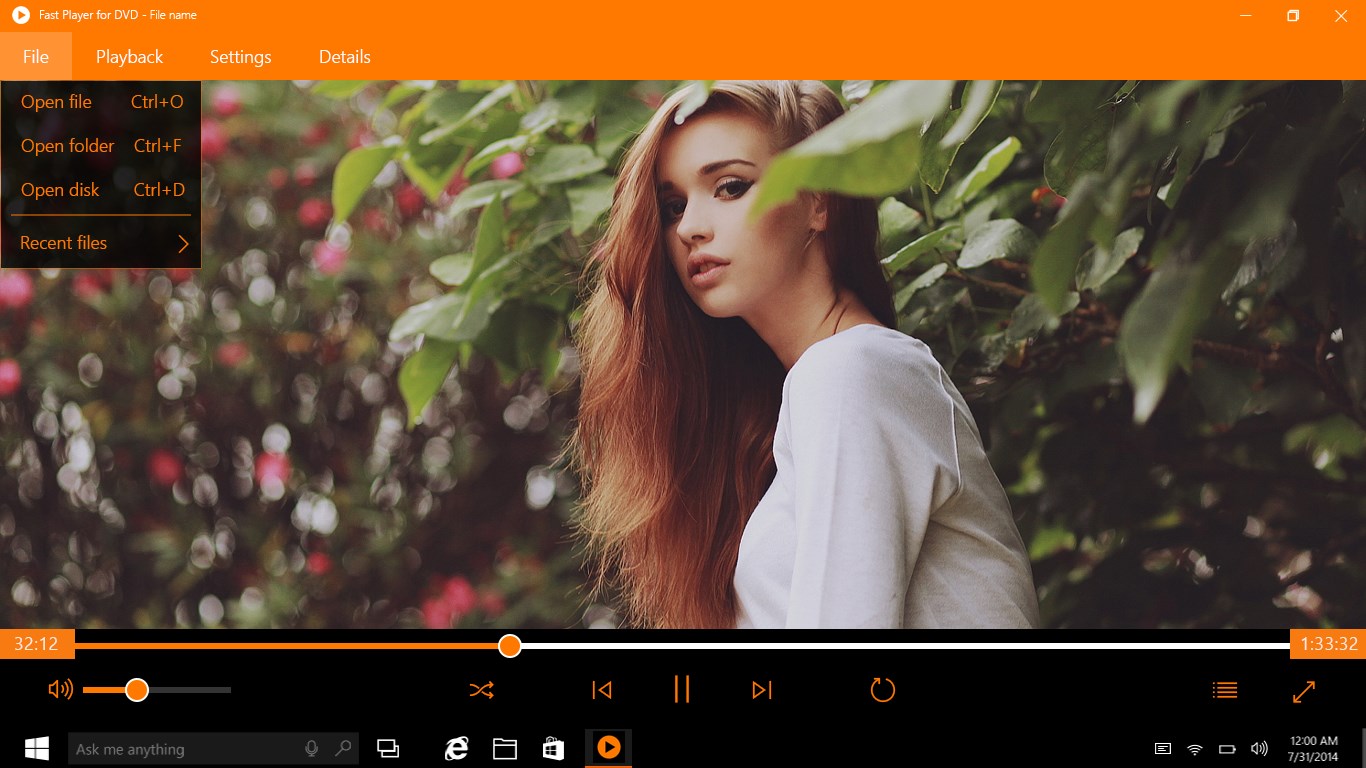 Fast Player for DVD for Windows 10