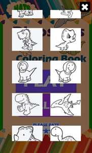 Dinosaurs Coloring Book screenshot 2