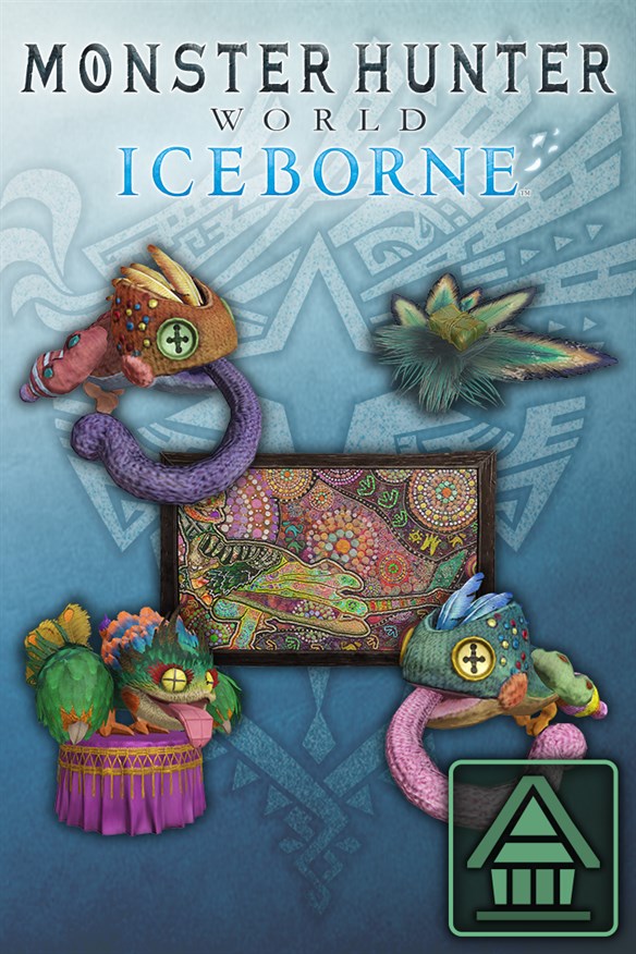 MHW:I Room Decor: Pukei-Pukei Set Xbox Series X|S and Xbox One cover art