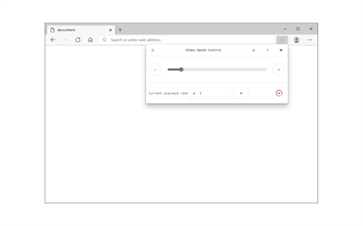 Video Speed Control - Fast & Slow HTML5 Video Playback