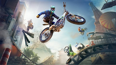 JOGO DE MOTO EMPINADA NA PISTA COM OBSTÁCULOS - JOGO DE MOTOCROSS TRIALS  RISING 