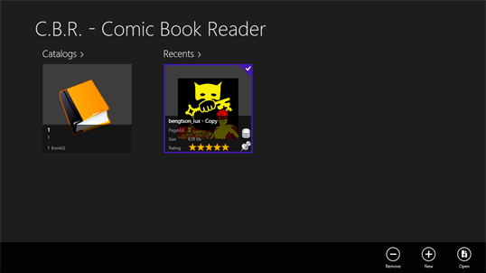 C.B.R. - Comic Book Reader screenshot 1