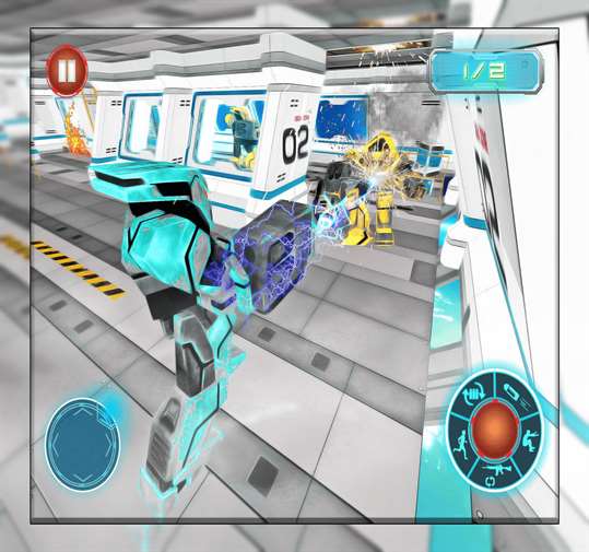Mech Robot Futuristic Battle screenshot 1