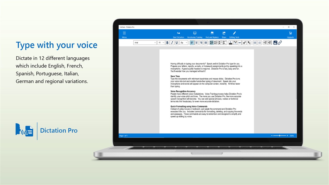 #3. Dictation Pro (Windows) 由: DeskShare