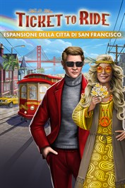 Ticket to Ride® - Espansione Città di San Francisco