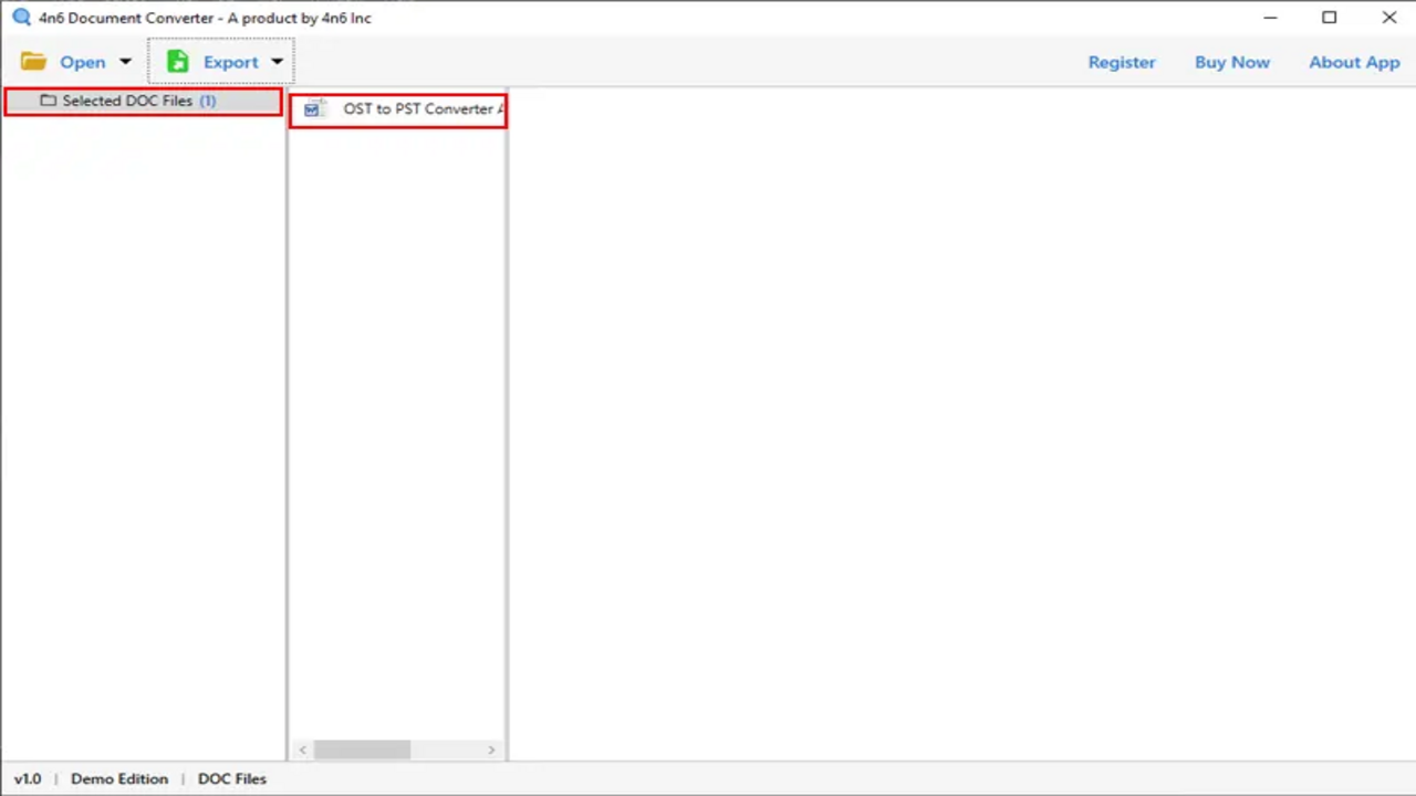 Snapshot 3 of Document Converter