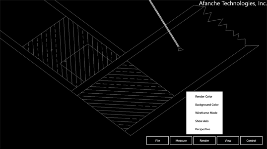 Afanche 3D DXF Viewer Pro screenshot 3