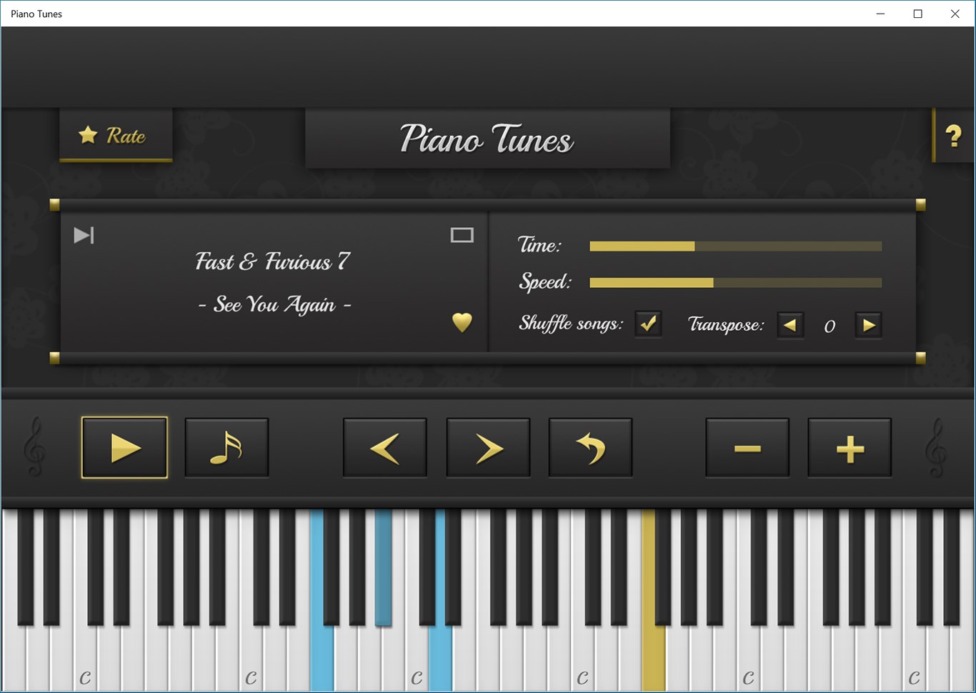 Piano Tunes Universal — Приложения Майкрософт