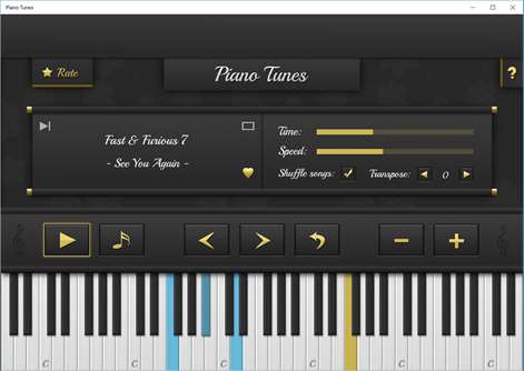 Piano Tunes Universal Screenshots 1