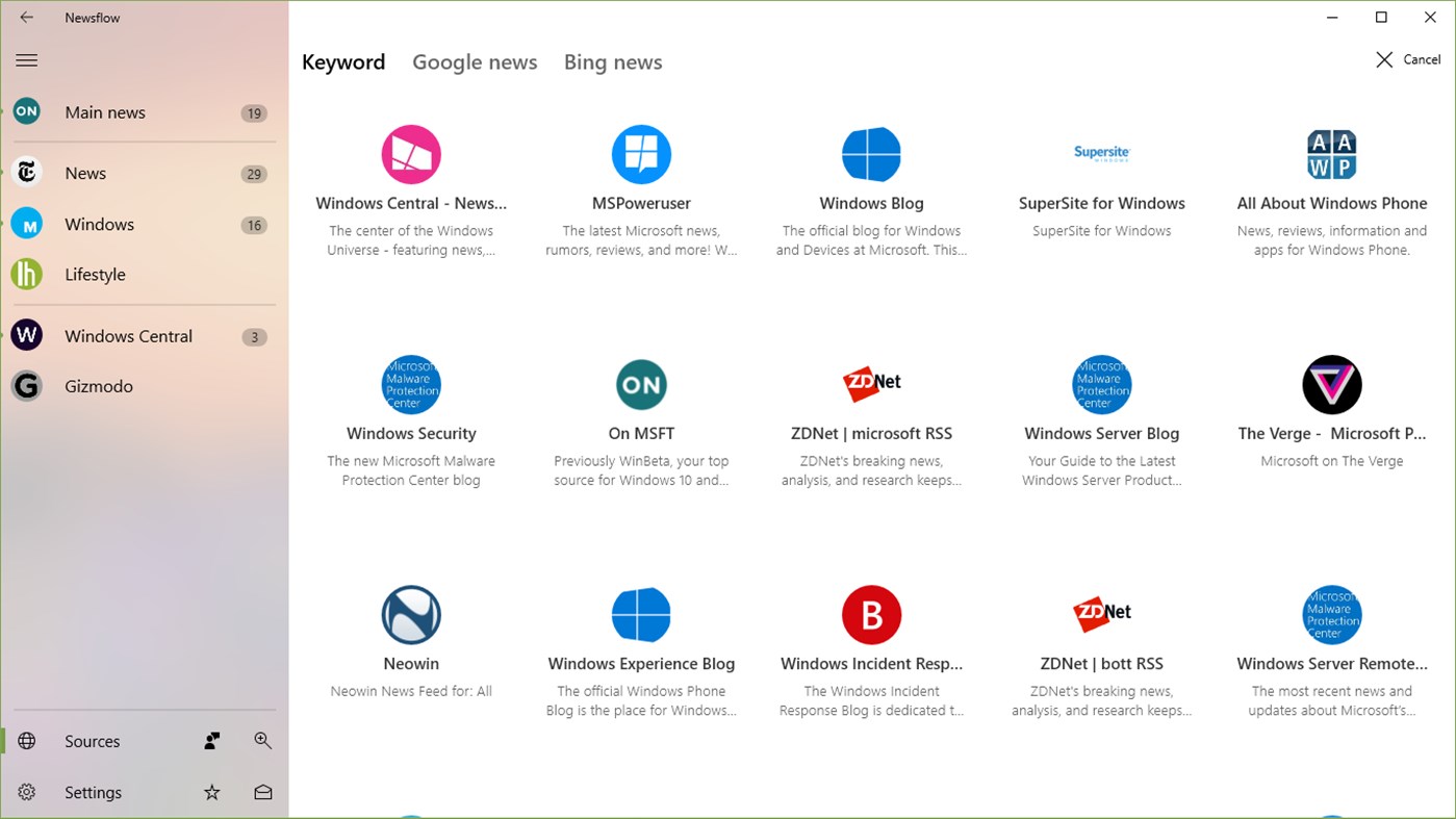 #6. Newsflow (Windows) 来自: MaxN