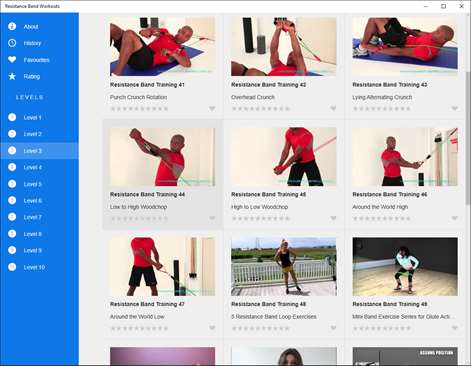 Resistance Band Workouts Screenshots 2