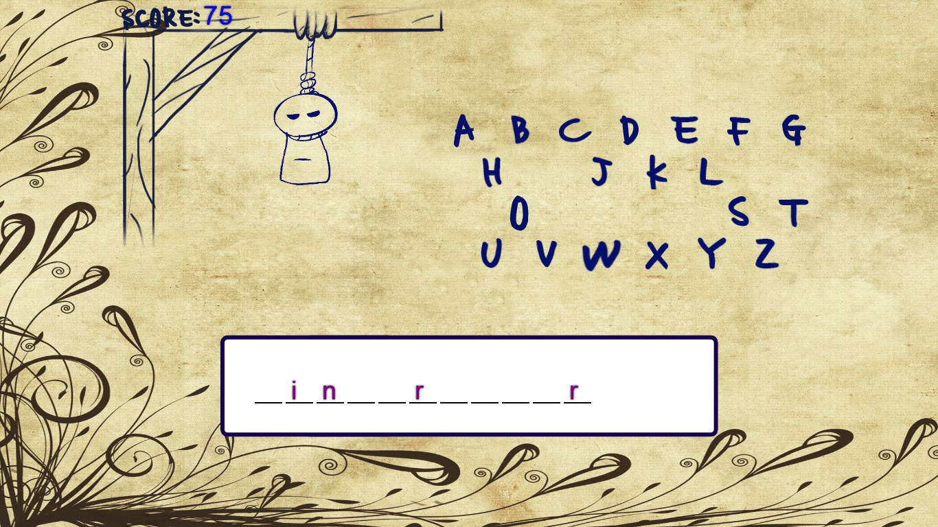 Hangman Word for Windows 10
