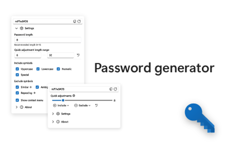 Password generator small promo image