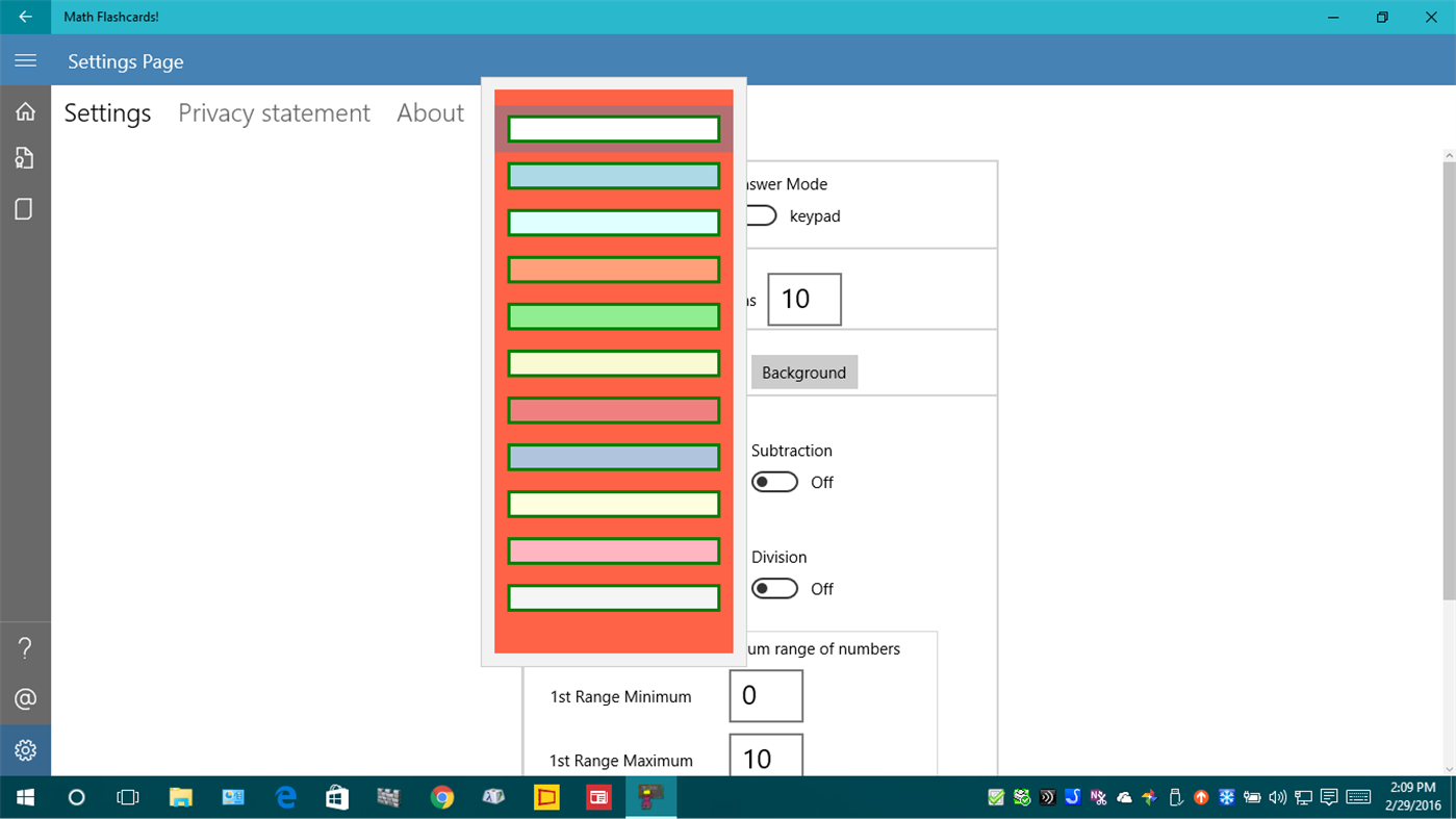 #6. Math Flashcards! (Windows) Με: 3Mb Solutions