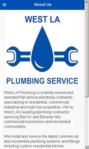 West LA Plumbing screenshot 5