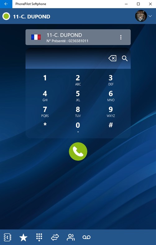 #1. PhonePilot Softphone (Windows) 由: TEQTEL SAS