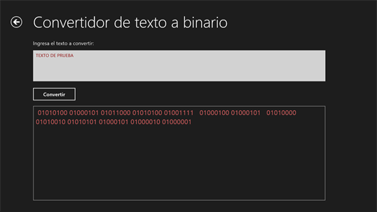 Binary Code screenshot 2