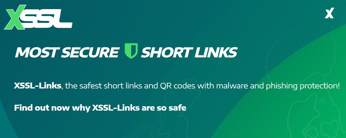 XSSL URL Shortener marquee promo image