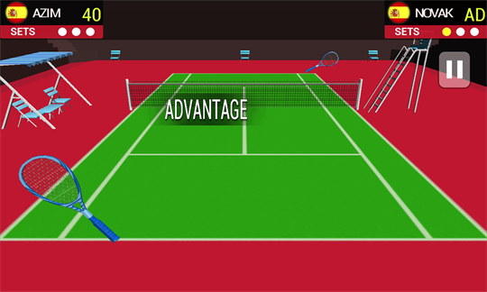 Ultimate Tennis : 3D Tennis Champion screenshot 1