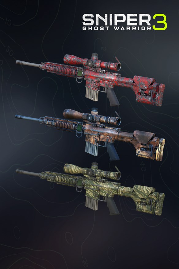 Weapon skins - Africa Tech, Grass Wave & Death Pool Xbox Series X|S and Xbox One cover art