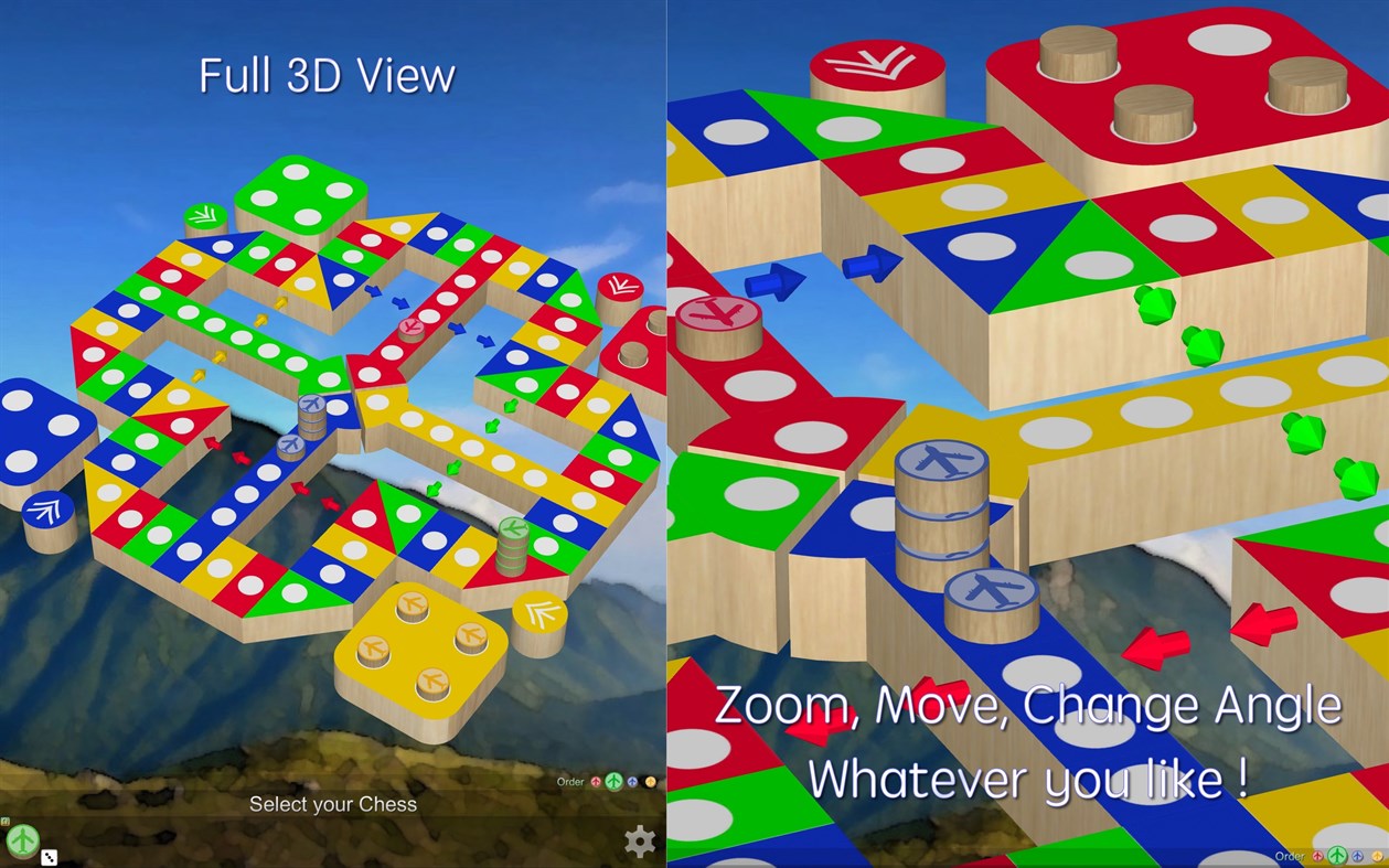 #2. Aeroplane Chess 3D (Windows) 由: UnknownProjectX