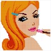 Beauty Makeup Color by Number - Pixel Art Coloring Book