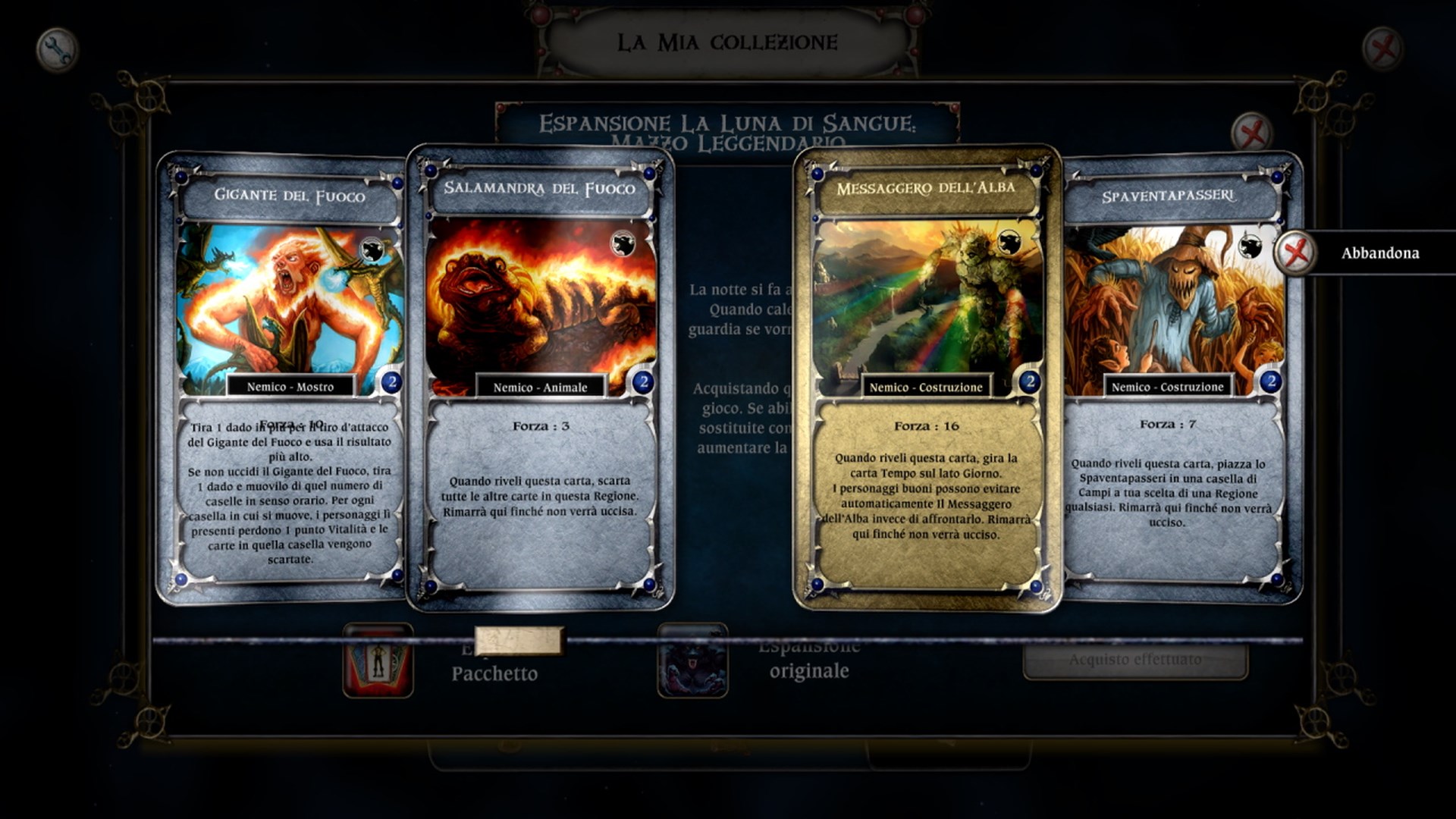 Talisman - The Blood Moon Expansion: Legendary Deck | Xbox | Chiave | Privato