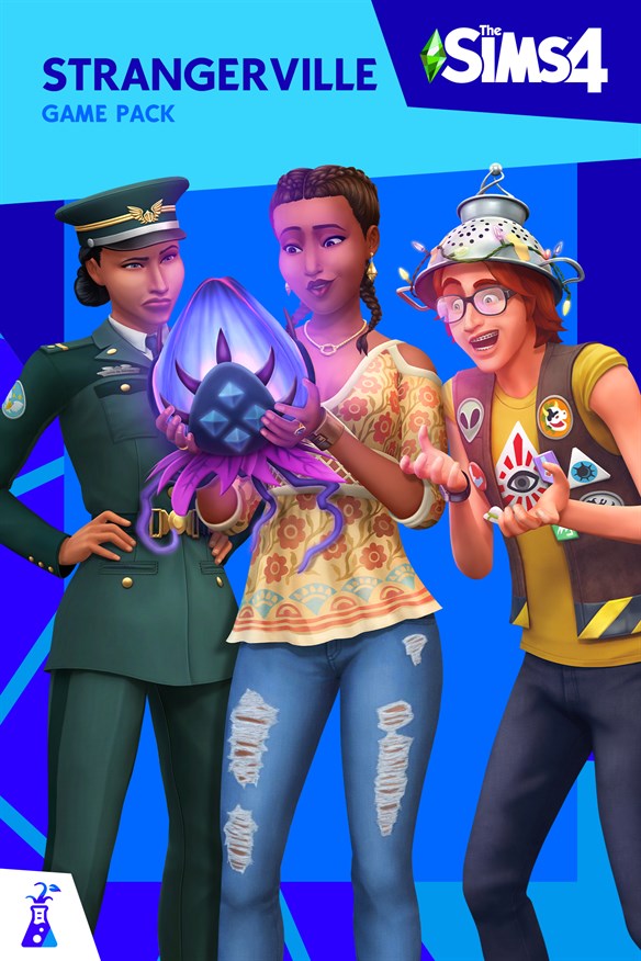 The Sims 4 StrangerVille Xbox Series X|S and Xbox One cover art