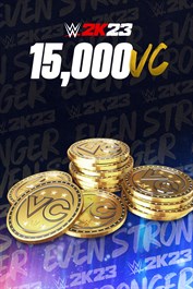 Balíček 15 000 žetonů virtuální měny ke hře WWE 2K23 pro Xbox One