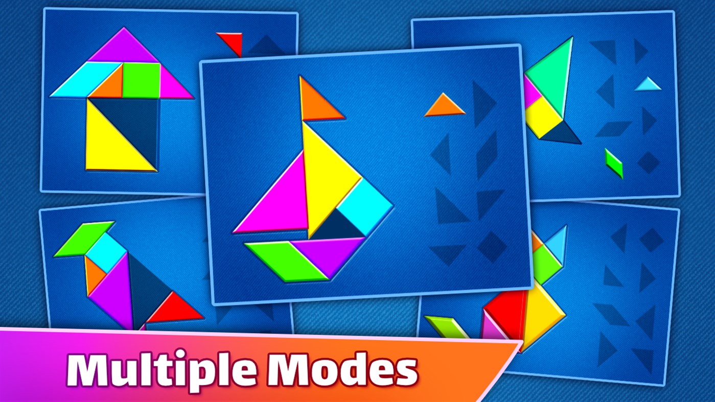 #3. Tangram Puzzle: Polygrams Game (Windows) De: RV AppStudios