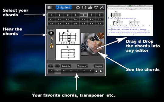 ukulele chords lite screenshot 1
